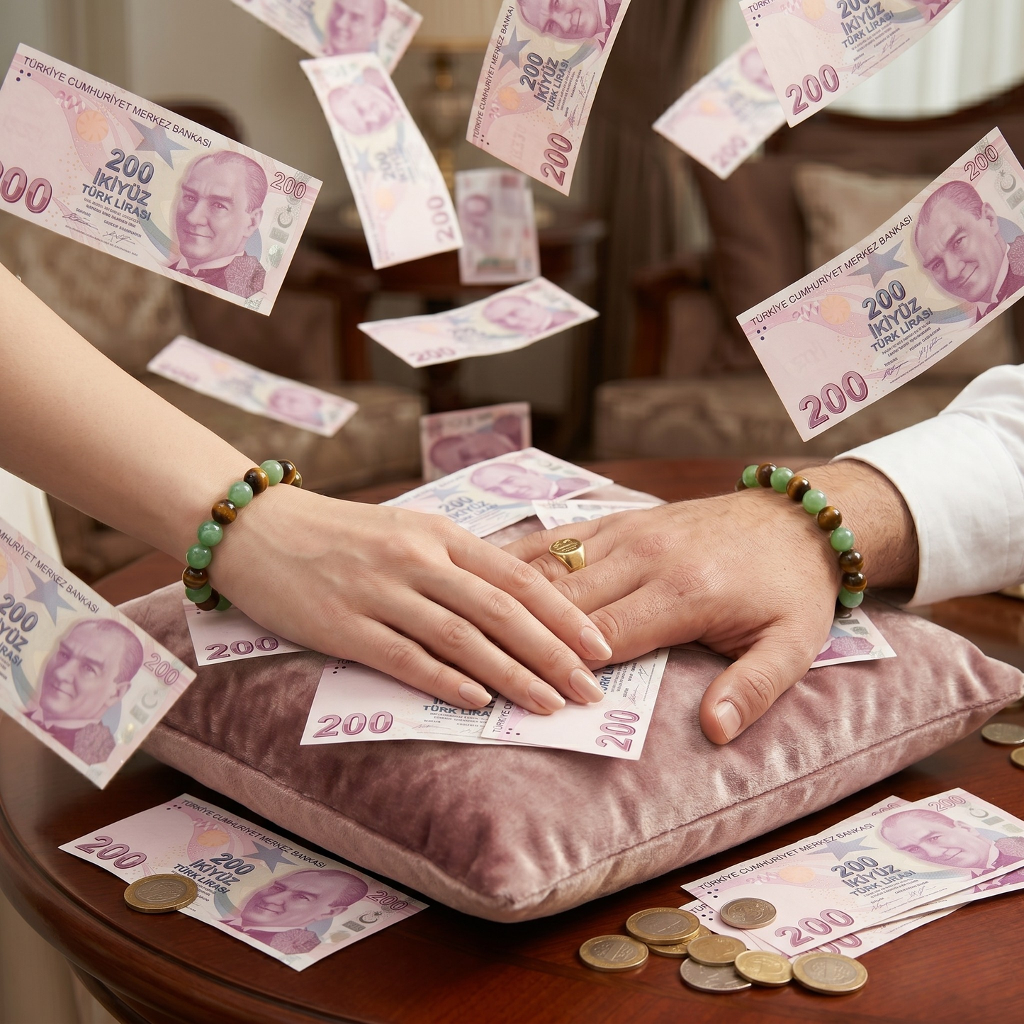 Bolvera Para Çekim Bilekliği | Bolluk ve Zenginlik Enerjisi